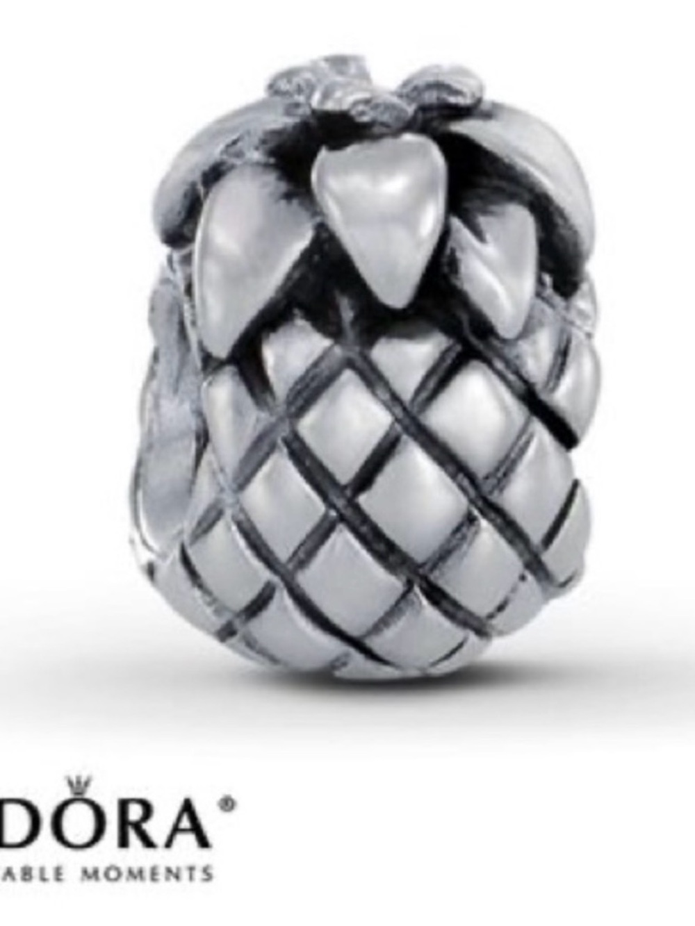 Pandora Silver Pineapple bracelet charm